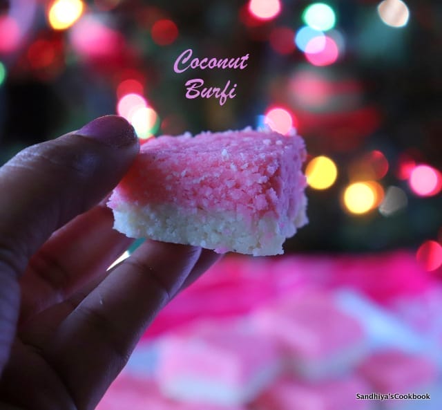 Coconut Barfi